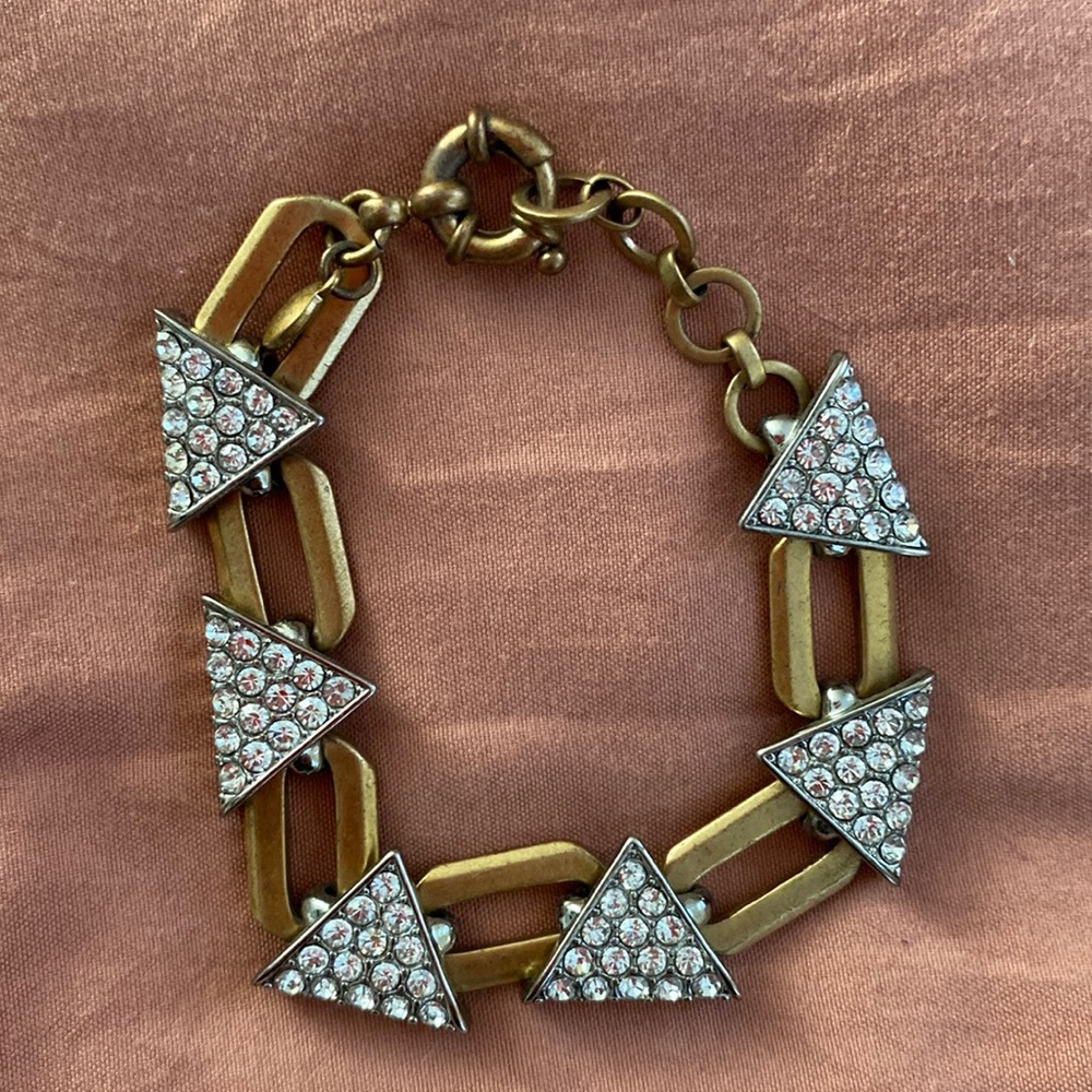 J.Crew Triangle Bracelet